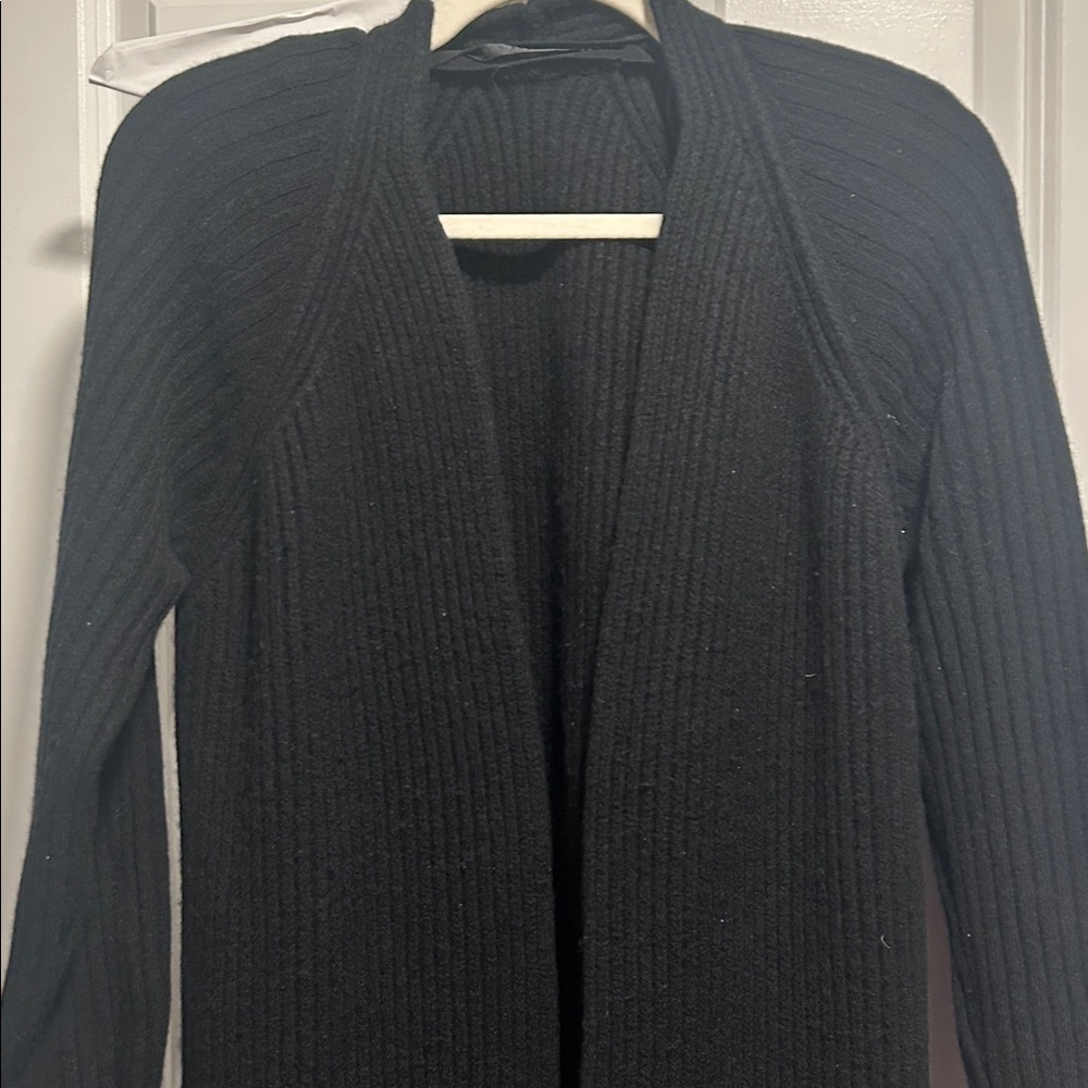 Haider Ackerman open front wool duster cardigan - image 3